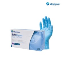 (medicom) SafeBasics True Fit Thin - nitrile gloves 100pcs X 10ea